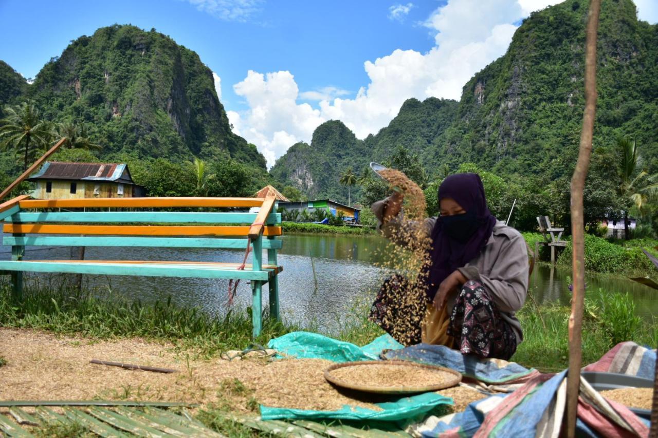 Гостьовий будинок Kampoeng Karst Rammang Rammang Kasijala Екстер'єр фото