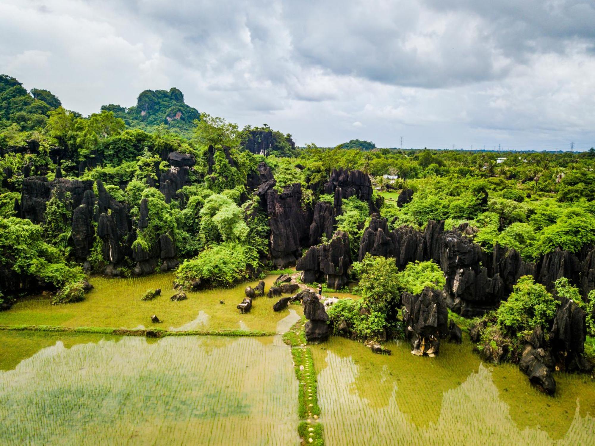 Гостьовий будинок Kampoeng Karst Rammang Rammang Kasijala Екстер'єр фото